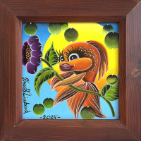 Řekl jí to květinou 