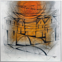 Město plné sluneční energie 